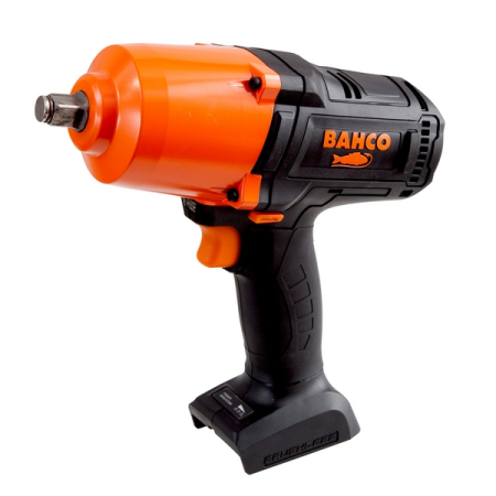 BAHCO BCL33IW2K1 Гайковерт ударный аккумуляторный, квадрат 1/2 дюйма, 1000 Нм, 18 В, комплект
