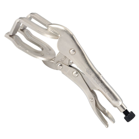 KING TONY 6665-09 Зажим с фиксатором 230 мм U-образные двойные губки