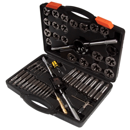 Набор метчиков и плашек SK-5 M6-M24, кейс, 51 предмет, AFFIX AF35100051C