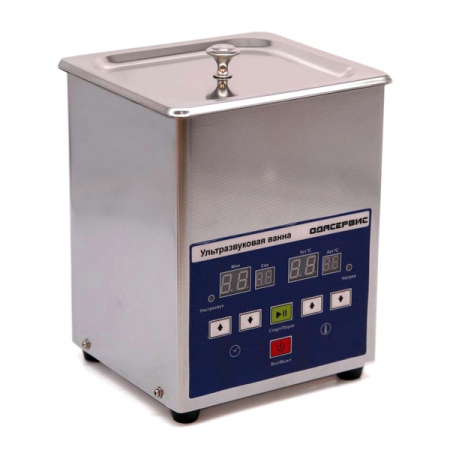Ультразвуковая ванна 1,3 л, с цифровым управлением и подогревом, ОДА Сервис ODA-LQ13