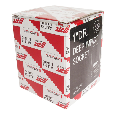 Головка торцевая 1" 55мм ударная высокая L=100мм JTC