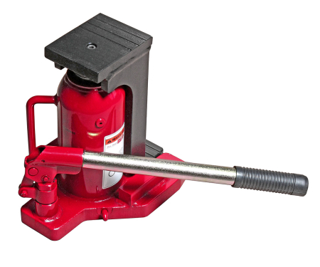 Домкрат бутылочный 16т 275-406мм двухуровневый JTC-TOE160