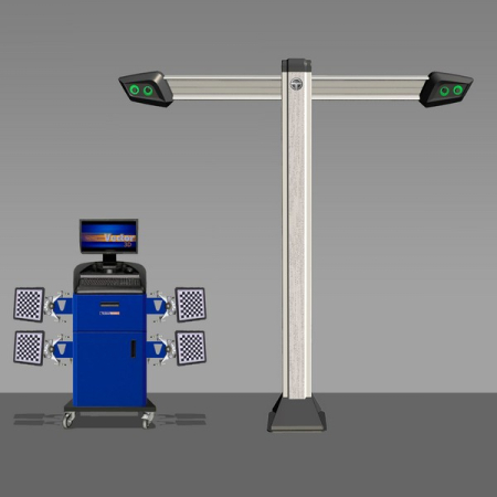 Стенд развал схождение компьютерный ТЕХНО ВЕКТОР 7 T7204TA