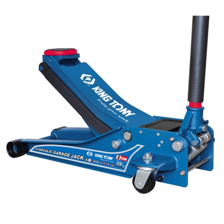 KING TONY 9TYT133-03A-B Подкатной гидравлический домкрат, низкропрофильный, 3 тонны