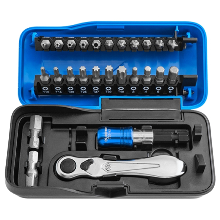 KING TONY 1026CQ-AM Набор вставок (бит), серия "ATOM", 1/4", PH, PZ, Hex, Torx, 26 предметов KING TONY 1026CQ-AM Набор вставок (бит), серия "ATOM", 1/4", PH, PZ, Hex, Torx, 26 предметов