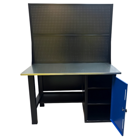 Верстак инструментальный однотумбовый, двойной экран, Great Wolf GWT-V1400T2