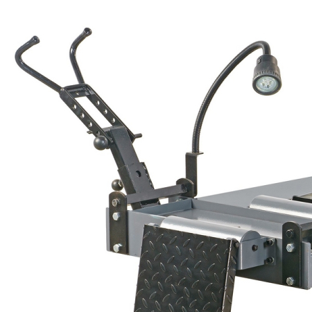 Борторасширитель стационарный для грузовых колес, пневмопривод, KraftWell KRW1TS