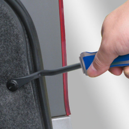 KING TONY 43280212 Съемник клипс обшивки салона 120 мм, зев 9 мм