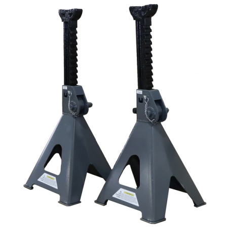 Стойка опорная регулируемая под машину, 12 т, 2 шт, KRAFTWELL KRWJS12L
