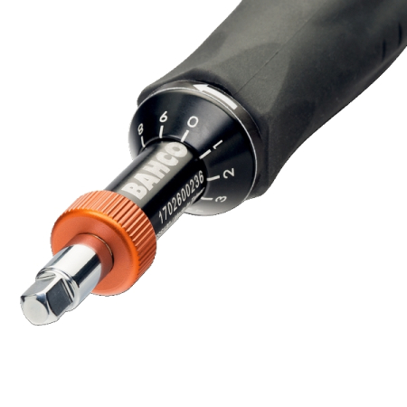 BAHCO TSS120 Динамометрическая отвертка, квадрат 1/4 дюйма, 10-120 сН·м