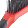 Щетка металлическая зачистная, четырехрядная, двухкомпонентная рукоятка, Matrix 74834