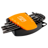 BAHCO BE-9575 Набор Г-образных ключей TORX, удлиненных, T9-T40, 8 предметов