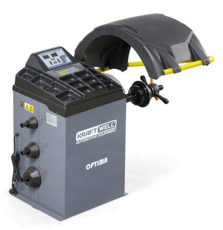 Балансировочный станок полуавтоматический KRAFTWELL KRW240 (220V)