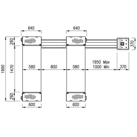 Подъемник ножничный электрогидравлический 3,2 тонны OMA 532 LP