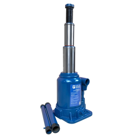 Домкрат бутылочный гидравлический, двухштоковый, 6 т, AE&T T02006i
