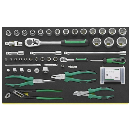 Тележка с набором инструмента 805/3, 132 предмета, STAHLWILLE 90/6A KIT