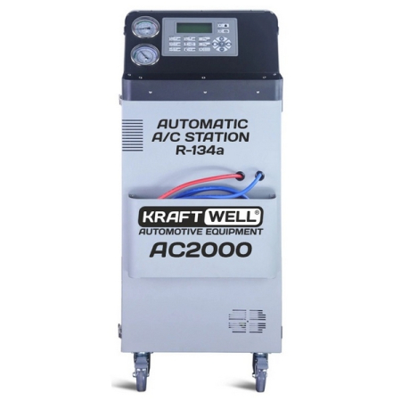 Станция для заправки кондиционеров коммерческих автомобилей, автомат, KRAFTWELL AC2000