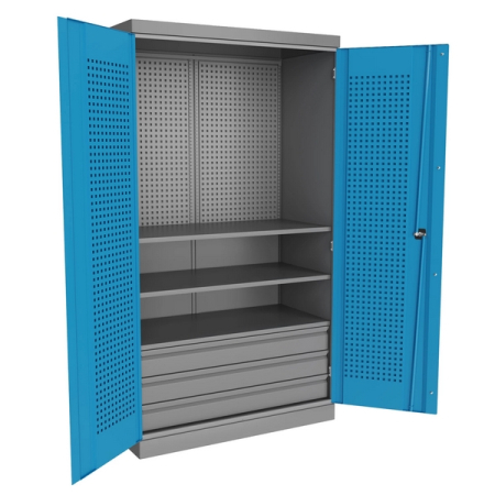 Шкаф металлический инструментальный Верстакофф TNC 180.B3.S3