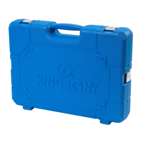 KING TONY P7553MR03 Набор инструментов универсальный, 153 предмета, в комплекте фонарь налобный