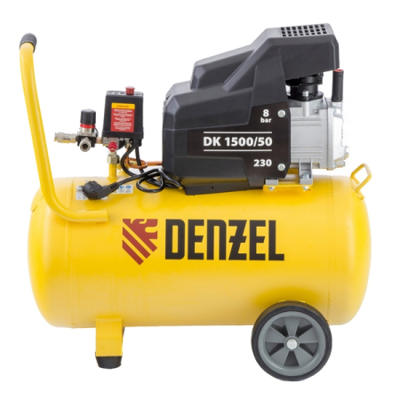 Компрессор масляный коаксиальный Denzel DK1500/50 Х-PRO