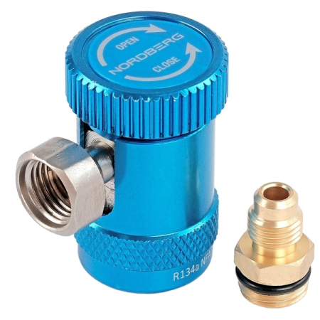 NORDBERG NFA3L Муфта быстросъемная R134a, низкое давление (синяя) NORDBERG NFA3L Муфта быстросъемная R134a, низкое давление (синяя)