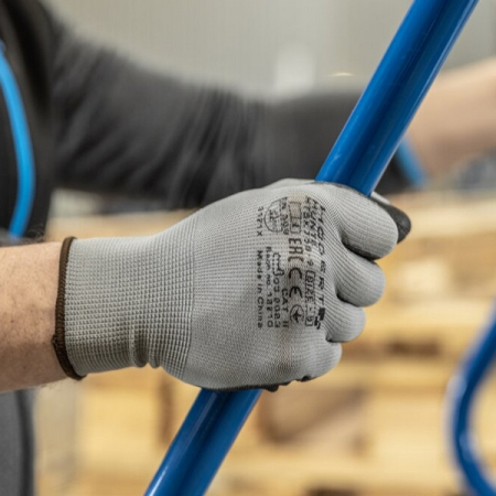 Перчатки рабочие с полиуретановым покрытием, размер 9, HOEGERT Hunte HT5K758-9