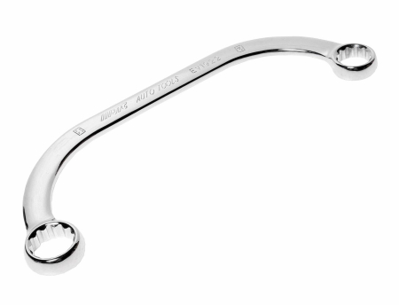 Ключ накидной 19х22мм С-образный L=255мм 12-ти гранный JTC-EV1922