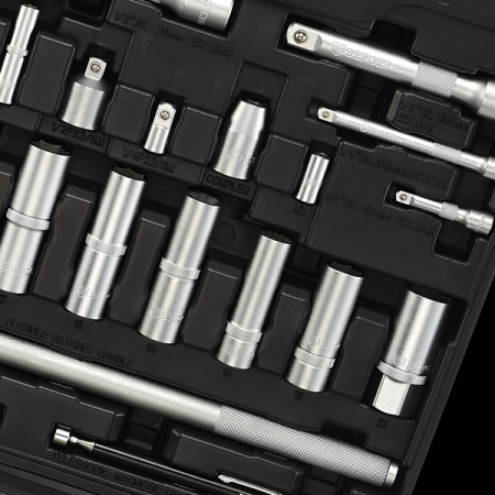 Универсальный набор инструментов “БЕРНАУ”, 135 предметов, BERGER BG135-1214