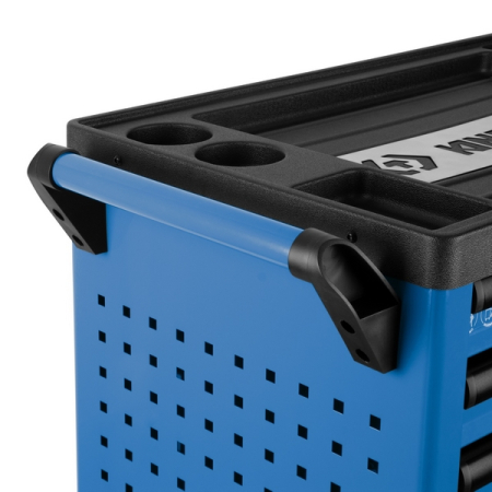 KING TONY 87G38-7B-B Тележка инструментальная PROFESSIONAL, 7 ящиков, синяя