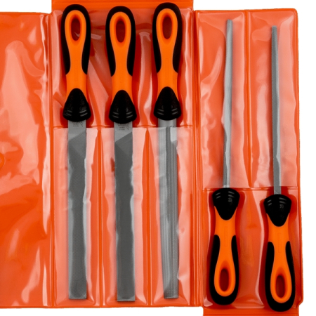 BAHCO 1-478-08-1-2 Набор напильников 200 мм, 5 предметов