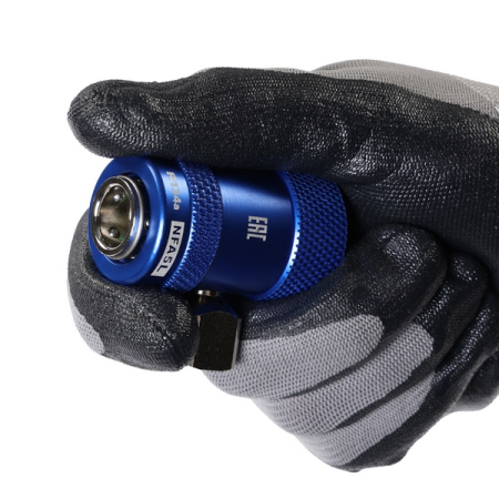 NORDBERG NFA5L Муфта быстросъемная R134a низкое давление, синяя