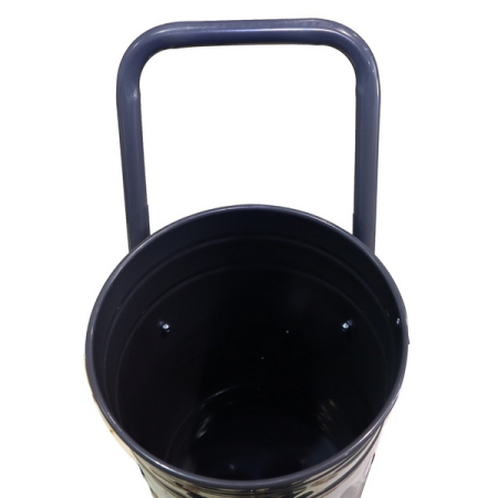 Установка пескоструйная, открытый бак для песка 28 л, KraftWell KRW-SB28T