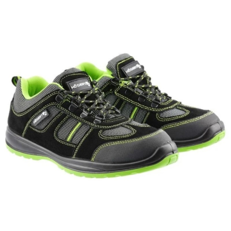 Рабочие полуботинки, черный/зеленый, SRA, SB, HOEGERT Plauer, размер 44, HT5K566-44 Рабочие полуботинки, черный/зеленый, SRA, SB, HOEGERT Plauer, размер 44, HT5K566-44