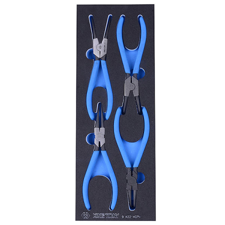 KING TONY 9-44214GPV Набор инструментов съемники стопорных колец в ложементе KING TONY 9-44214GPV Набор инструментов съемники стопорных колец в ложементе