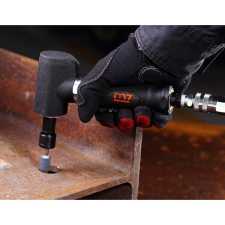 Пневматическая бормашина (шарошка) 3-6 мм, 15000 об/мин, угловая, MIGHTY SEVEN QA-633QA