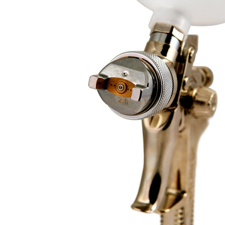Краскопульт с верхним бачком, сопло 1,7 мм, Auarita MP-869-17