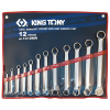 KING TONY 1C12MR Набор ключей накидных прямых 6-32 мм 12 предметов KING TONY 1C12MR Набор ключей накидных прямых 6-32 мм 12 предметов