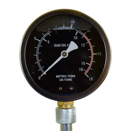 Пресс гидравлический с ручным приводом, настольный, 10 т Great Wolf GW-0910