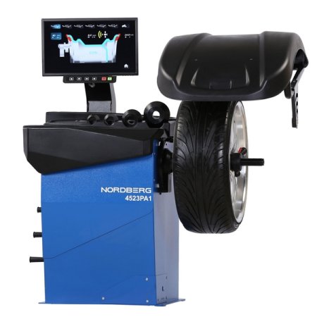 Nordberg 4523PA1(B) Балансировочный станок автомат с дисплеем, синий