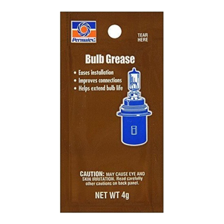 Смазка диэлектрическая для патронов ламп и электроконтактов, 4 г, Permatex Bulb Grease