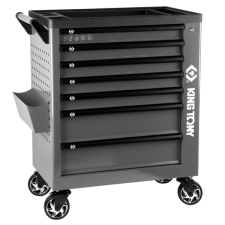 KING TONY 87G38-7B-G Тележка инструментальная PROFESSIONAL, 7 ящиков, серая