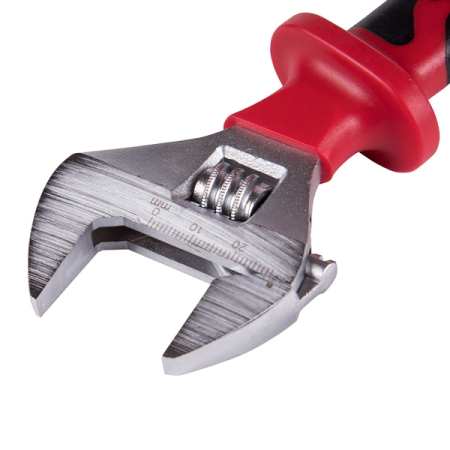 KING TONY 3611VE-08 Ключ разводной диэлектрический 212 мм, до 28 мм