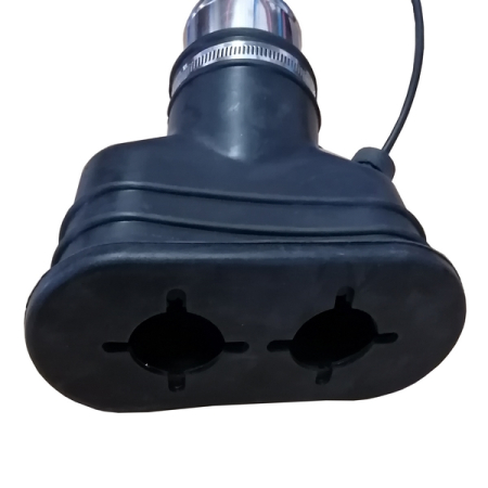 Насадка газоприемная овальная 76 мм KraftWell KRW-EN-76D