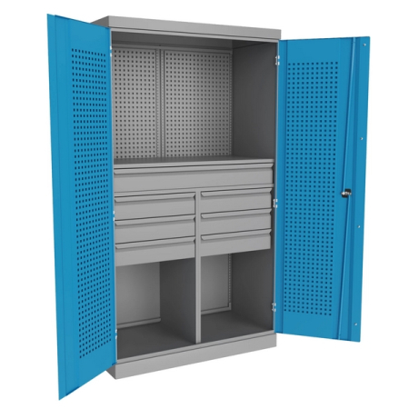 Шкаф металлический инструментальный Верстакофф TNC 181.6B1.S1