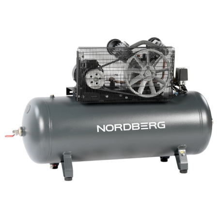 NORDBERG NCP300/690 Компрессор поршневой с ременной передачей 380В, ресив. 270л, 690л/мин