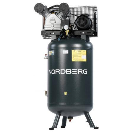 NORDBERG NCPV300/690 Компрессор вертикальный поршневой с ременной передачей 380В, ресив. 270л, 690л/мин