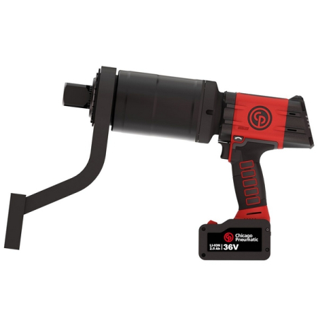 Гайковерт мультипликаторный аккумуляторный, квадрат 1.1/2 дюйма, 2600-8100 Нм, 36 В, комплект, Chicago Pneumatic CP8681