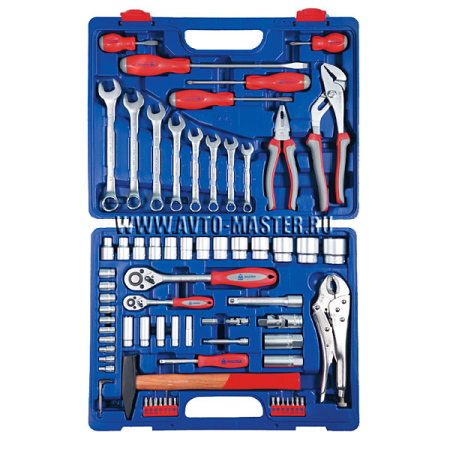 МАСТАК Plus Набор инструментов универсальный, 72 предмета