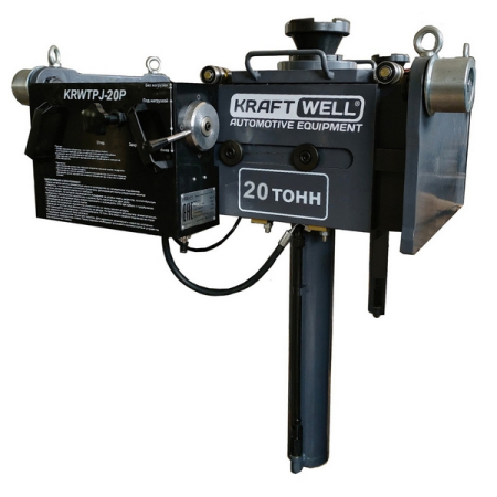 Домкрат канавный пневмогидравлический, 20 т, KraftWell KRWTPJ-20P