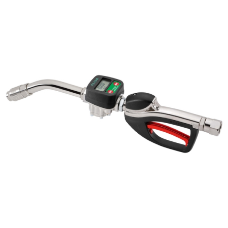 Пистолет для раздачи масла с жестким наконечником, цифровой счетчик, RAASM 37798